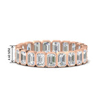 Load image into Gallery viewer, emerald-cut-3-carat-eternity-diamond-wedding-band-in-rose-gold-FD-10417EMB-3.00CT-NL-RG-HW
