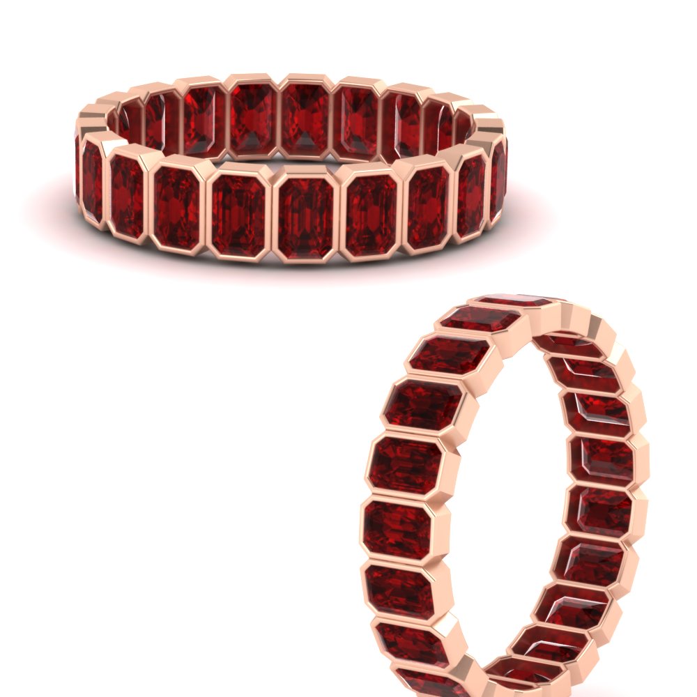 emerald-cut-3-carat-eternity-ruby-wedding-band-in-rose-gold-FD-10417EMBGRUDRANGLE3-3.00CTCT-NL-RG