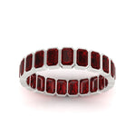 Load image into Gallery viewer, emerald-cut-3-carat-eternity-ruby-wedding-band-in-white-gold-FD-10417EMBGRUDRANGLE5-3.00CTCT-NL-WG
