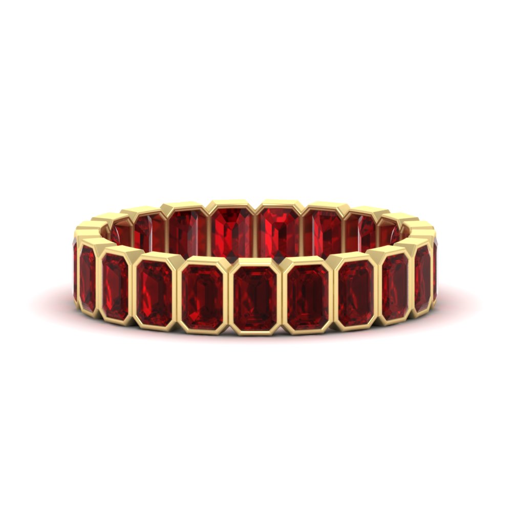 emerald-cut-3-carat-eternity-ruby-wedding-band-in-yellow-gold-FD-10417EMBGRUDR-3.00CT-NL-YG