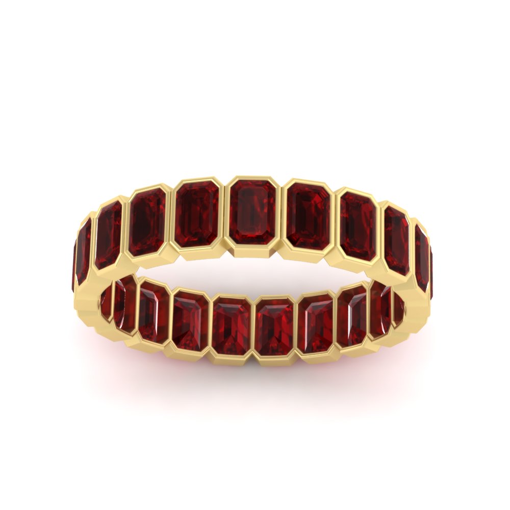 emerald-cut-3-carat-eternity-ruby-wedding-band-in-yellow-gold-FD-10417EMBGRUDRANGLE5-3.00CTCT-NL-YG