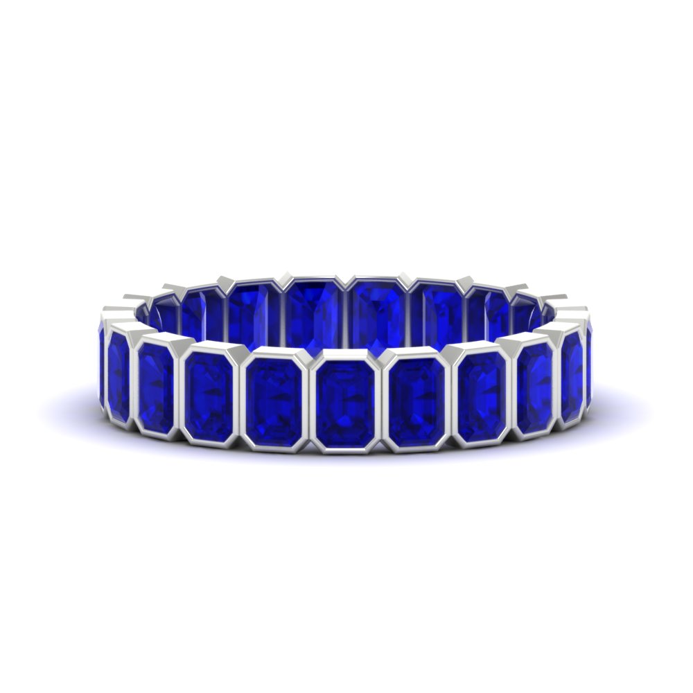 emerald-cut-3-carat-eternity-sapphire-wedding-band-in-white-gold-FD-10417EMBGSABL-3.00CTCT-NL-WG