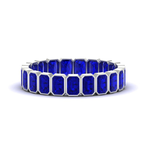 emerald-cut-3-carat-eternity-sapphire-wedding-band-in-white-gold-FD-10417EMBGSABL-3.00CTCT-NL-WG