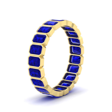 emerald-cut-3-carat-eternity-sapphire-wedding-band-in-yellow-gold-FD-10417EMBGSABLANGLE2-3.00CTCT-NL-YG