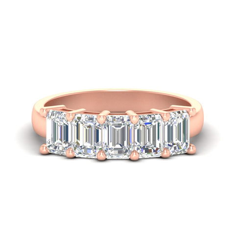 emerald-cut-3-ct-five-stone-wedding-band-in-rose-gold-fdwb8008emsleep-3.00ct-nl-rg