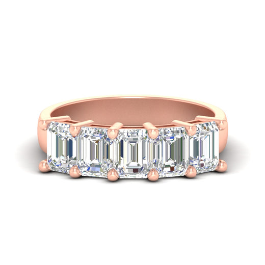 emerald-cut-4-ct-five-stone-diamond-band-in-rose-gold-fdwb8008emsleep-4.00ct-nl-rg