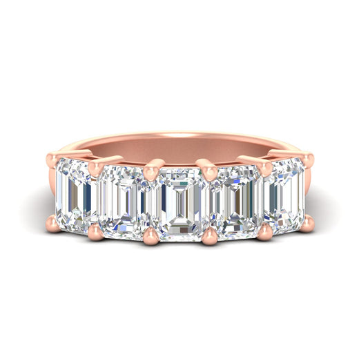 emerald-cut-5-carat-five-stone-wedding-band-in-rose-gold-fdwb8008emsleep-5.00ct-nl-rg