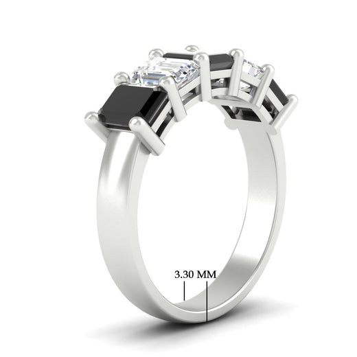 emerald-cut-5-stone-wedding-band-black-diamond-4-carat-in-white-gold-fdwb8008emblackangle2-4.00ct-nl-wg-hw