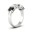 Load image into Gallery viewer, emerald-cut-5-stone-wedding-band-black-diamond-4-carat-in-white-gold-fdwb8008emblackangle2-4.00ct-nl-wg