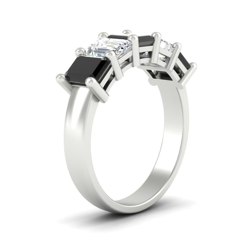 emerald-cut-5-stone-wedding-band-black-diamond-4-carat-in-white-gold-fdwb8008emblackangle2-4.00ct-nl-wg