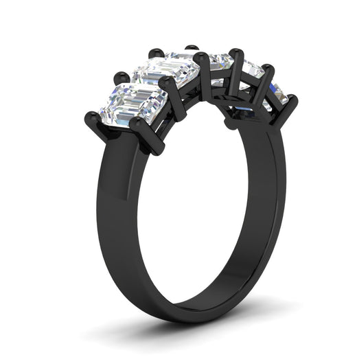emerald-cut-5-stone-wedding-band-diamond-4-carat-in-black-gold-fdwb8008emangle2-4.00ct-nl-bg
