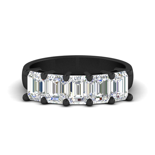 emerald-cut-5-stone-wedding-band-diamond-4-carat-in-black-gold-fdwb8008emsleep-4.00ct-nl-bg
