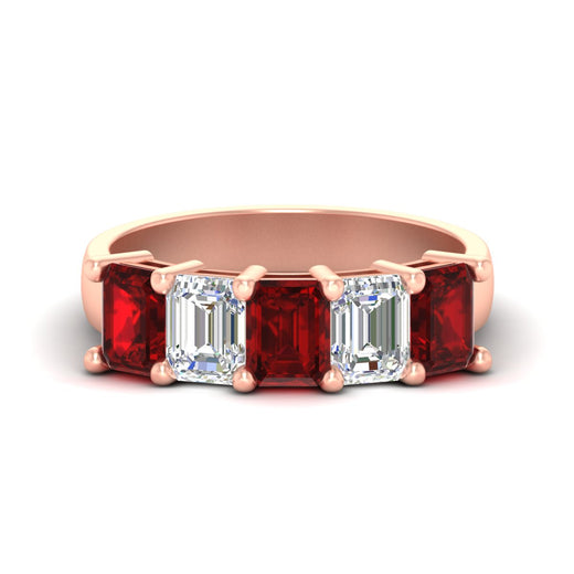 emerald-cut-5-stone-wedding-band-ruby-4-carat-in-rose-gold-fdwb8008emgrudrsleep-4.00ct-nl-rg