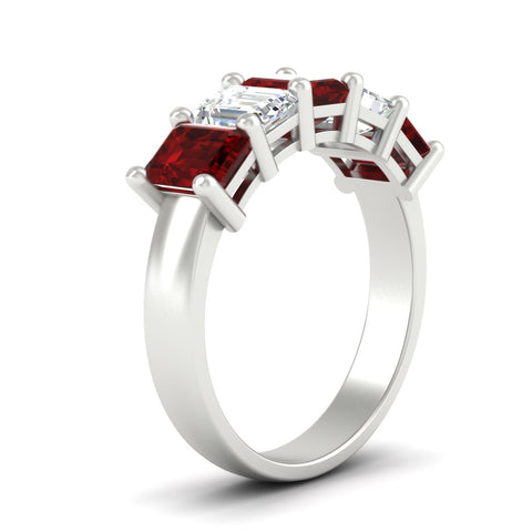 emerald-cut-5-stone-wedding-band-ruby-4-carat-in-white-gold-fdwb8008emgrudrangle2-4.00ct-nl-wg