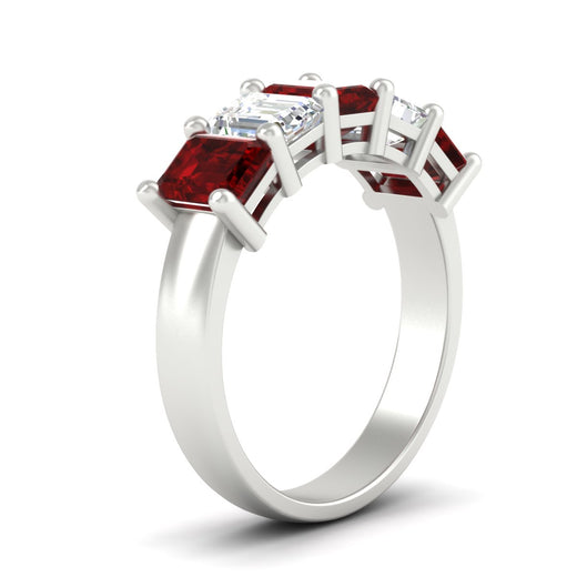 emerald-cut-5-stone-wedding-band-ruby-4-carat-in-white-gold-fdwb8008emgrudrangle2-4.00ct-nl-wg