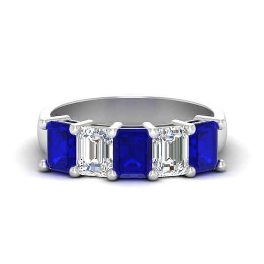 emerald-cut-5-stone-wedding-band-sapphire-4-carat-in-white-gold-fdwb8008emgsablsleep-4.00ct-nl-wg