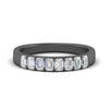 Load image into Gallery viewer, emerald-cut-8-stone-wedding-band-in-FD9591B-NL-BG