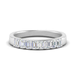 Load image into Gallery viewer, emerald-cut-8-stone-wedding-band-in-FD9591B-NL-WG
