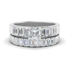 Load image into Gallery viewer, emerald-cut-accent-asscher-diamond-wedding-set-in-FD9591ASANGLE3-NL-WG