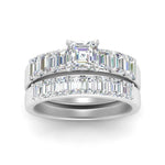 Load image into Gallery viewer, emerald-cut-accent-asscher-diamond-wedding-set-in-FD9591ASANGLE3-NL-WG
