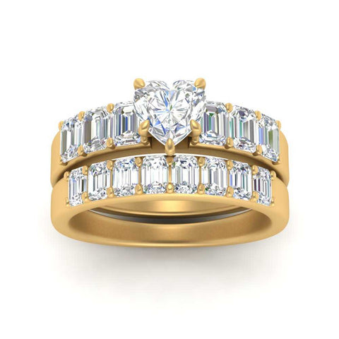 emerald-cut-accent-heart-diamond-wedding-set-in-FD9591HTANGLE3-NL-YG