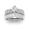Load image into Gallery viewer, emerald-cut-accent-marquise-diamond-wedding-set-in-FD9591MQANGLE3-NL-WG