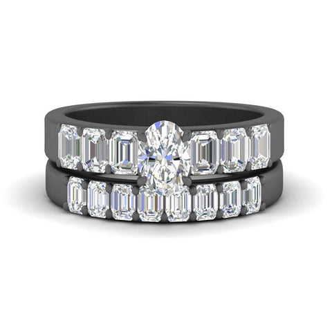 emerald-cut-accent-oval-diamond-wedding-set-in-black-gold-FD9591OVANGLE3-NL-BG