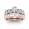 Load image into Gallery viewer, emerald-cut-accent-pear-diamond-wedding-set-in-FD9591PEANGLE3-NL-RG