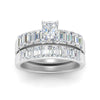 Load image into Gallery viewer, emerald-cut-accent-radiant-diamond-wedding-set-in-FD9591RAANGLE3-NL-WG