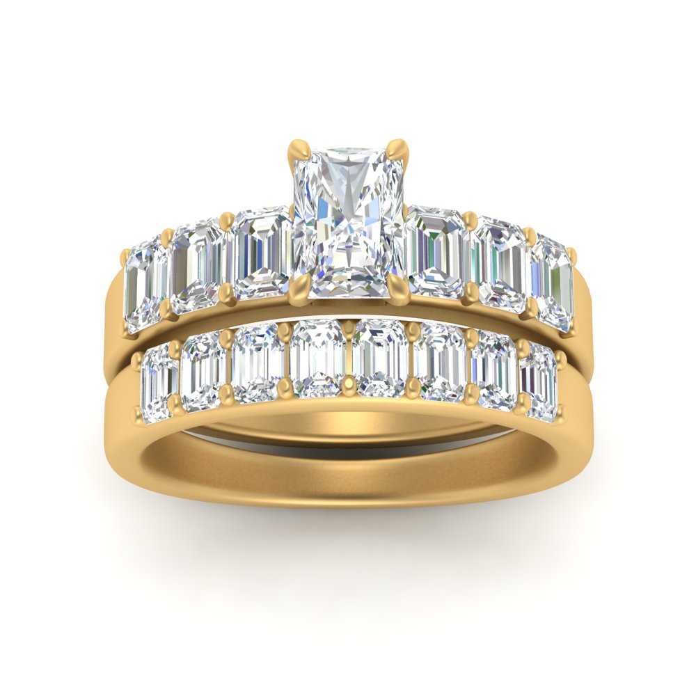emerald-cut-accent-radiant-diamond-wedding-set-in-FD9591RAANGLE3-NL-YG