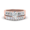 Load image into Gallery viewer, emerald-cut-accent-round-diamond-wedding-set-in-FD9591ROANGLE3-NL-RG