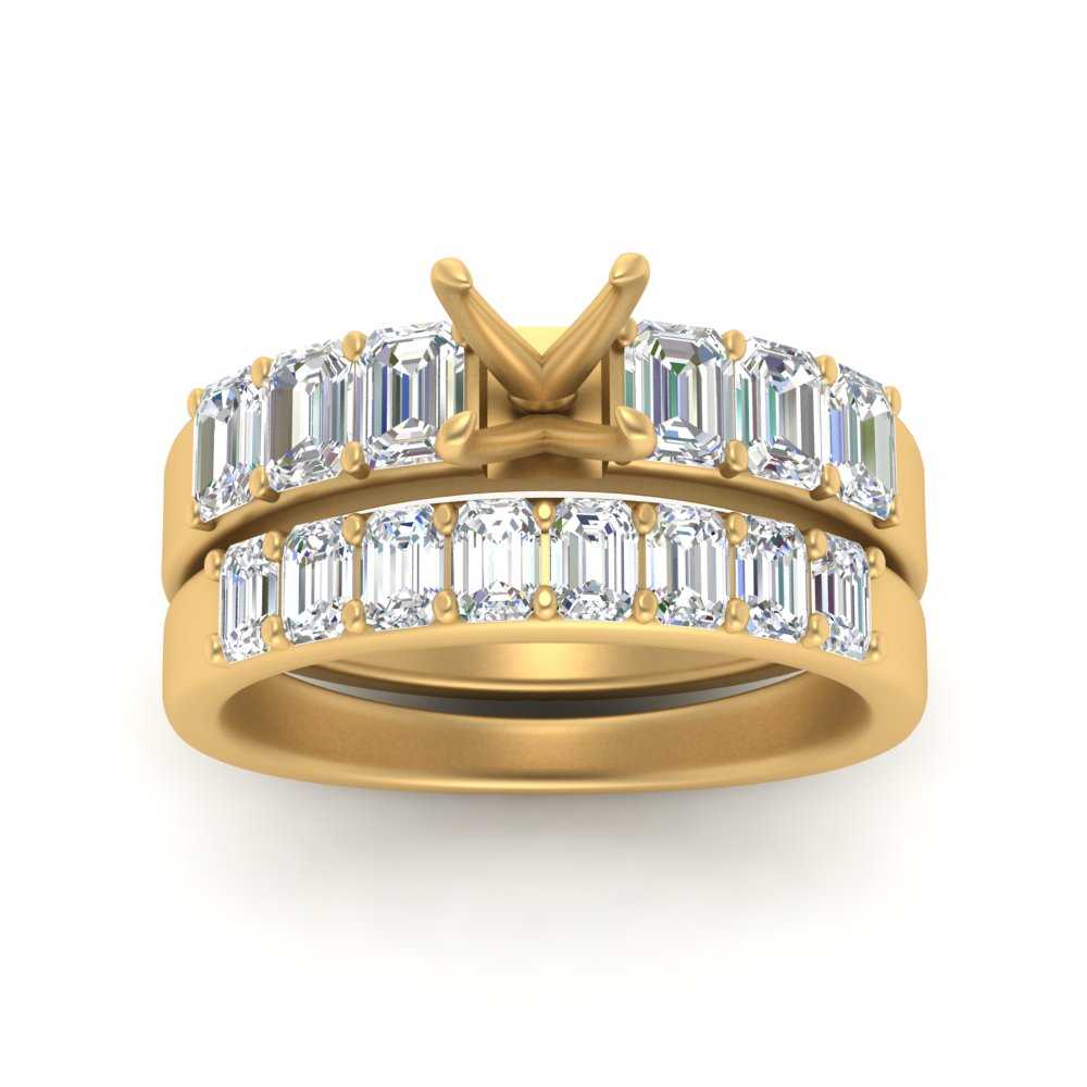 emerald-cut-accent-semi-mount-diamond-wedding-set-in-FD9591SMANGLE3-NL-YG