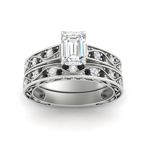 emerald-cut-antique-filigree-black-diamond-bridal-ring-set-in-white-gold-fdens3543emgblackangle5-nl-wg.jpg