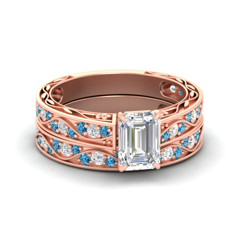 emerald-cut-antique-filigree-blue-topaz-bridal-ring-set-in-rose-gold-fdens3543emgicbltosleep-nl-rg.jpg