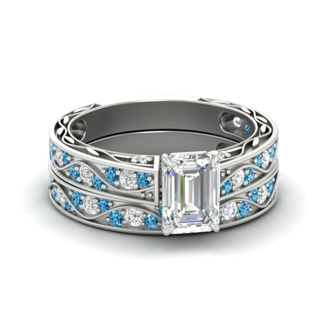 emerald-cut-antique-filigree-blue-topaz-bridal-ring-set-in-white-gold-fdens3543emgicbltosleep-nl-wg.jpg