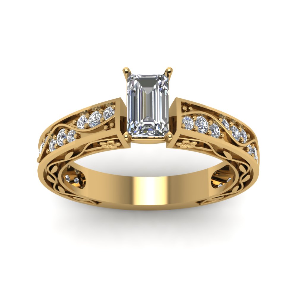 emerald-cut-antique-filigree-diamond-ring-in-14K-yellow-gold-FDENS3543EMRANGLE5-NL-YG