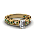Thumbnail 67 - emerald-cut-antique-filigree-diamond-ring-with-emerald-in-14K-yellow-gold-FDENS3543EMRGEMGR-NL-YG_69040c51-8d8f-42e0-b02e-2a073409ad6e