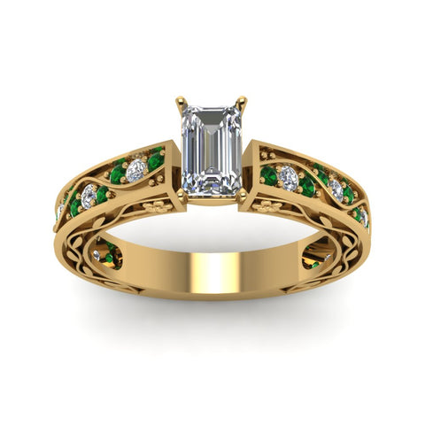 emerald-cut-antique-filigree-diamond-ring-with-emerald-in-14K-yellow-gold-FDENS3543EMRGEMGRANGLE5-NL-YG