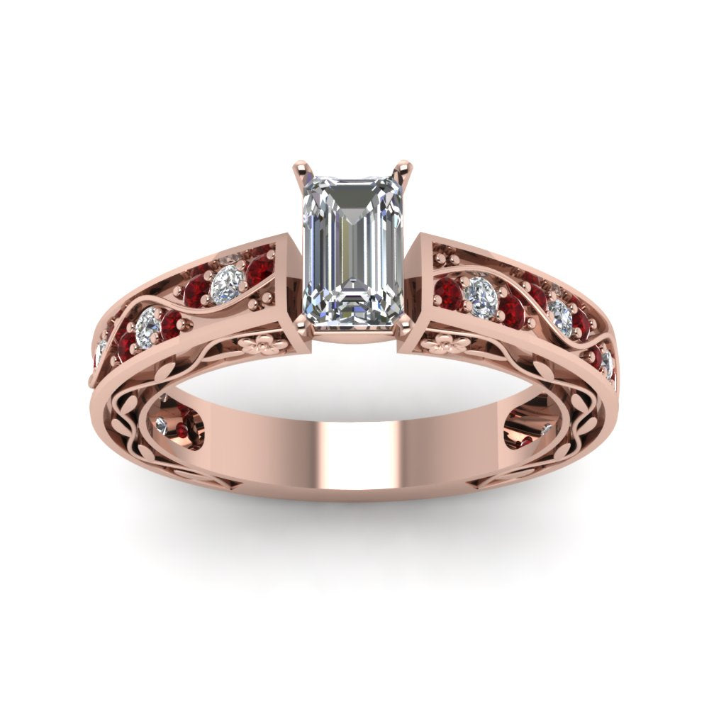 emerald-cut-antique-filigree-diamond-ring-with-ruby-in-14K-rose-gold-FDENS3543EMRGRUDRANGLE5-NL-RG_55598afa-0ce6-4d9d-a8b0-5f2d8aacac3b