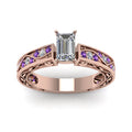 Thumbnail 26 - emerald-cut-antique-filigree-diamond-ring-with-violac-topaz-in-14K-rose-gold-FDENS3543EMRGVITOANGLE5-NL-RG_2f7f6e8c-4f12-479a-a6c4-92c14593b1af