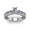 Thumbnail 53 - emerald-cut-antique-filigree-diamond-ring-with-violac-topaz-in-14K-white-gold-FDENS3543EMRGVITOANGLE5-NL-WG_5a34b054-b3b1-4067-affe-e183a0fccc5f