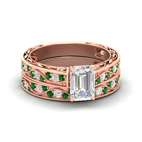 emerald-cut-antique-filigree-emerald-bridal-ring-set-in-rose-gold-fdens3543emgemgrsleep-nl-rg.jpg