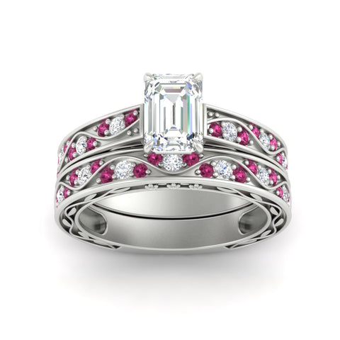 emerald-cut-antique-filigree-pink-sapphire-bridal-ring-set-in-white-gold-fdens3543emgsadrpiangle5-nl-wg.jpg