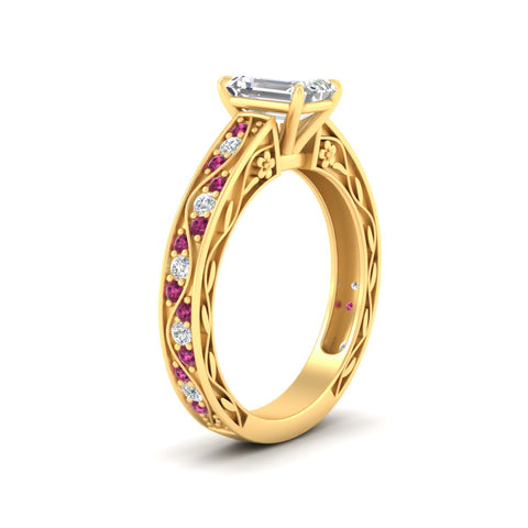 emerald-cut-antique-filigree-pink-sapphire-engagement-ring-in-yellow-gold-fdens3543emrgsadrpiangle2-nl-yg.jpg