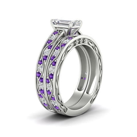emerald-cut-antique-filigree-purple-topaz-bridal-ring-set-in-white-gold-fdens3543emgvitoangle2-nl-wg.jpg