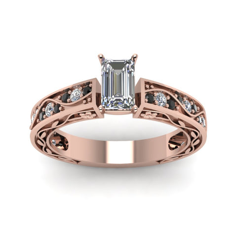 emerald-cut-antique-filigree-ring-with-black-diamond-in-14K-rose-gold-FDENS3543EMRGBLACKANGLE5-NL-RG_3b93bae2-c2be-4229-a1a5-9254064e8244