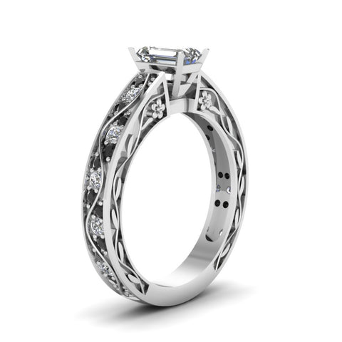 emerald-cut-antique-filigree-ring-with-black-diamond-in-950-platinum-FDENS3543EMRGBLACKANGLE2-NL-WG