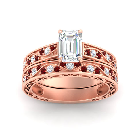 emerald-cut-antique-filigree-ruby-bridal-ring-set-in-rose-gold-fdens3543emgrudrangle5-nl-rg.jpg