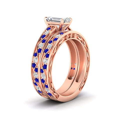 emerald-cut-antique-filigree-sapphire-bridal-ring-set-in-rose-gold-fdens3543emgsablangle2-nl-rg.jpg