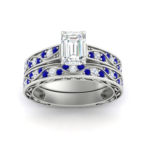 emerald-cut-antique-filigree-sapphire-bridal-ring-set-in-white-gold-fdens3543emgsablangle5-nl-wg.jpg